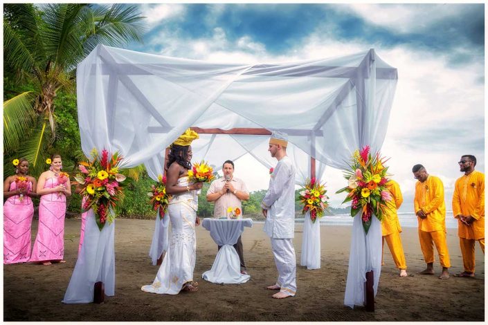 wedding costa rica ceremony