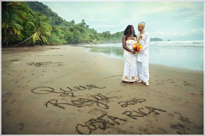 beach wedding package costa rica