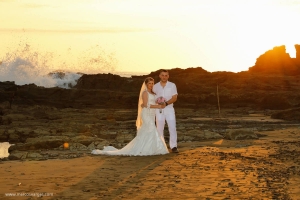 beach wedding costa rica photo shoot